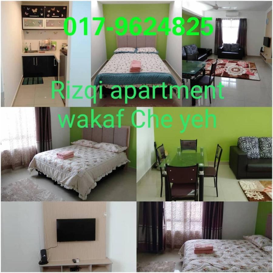 Risqi Apartment 2 Bedroom Wakaf Che Yeh Kota Bharu Buitenkant foto