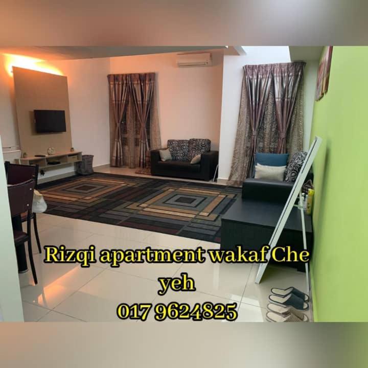 Risqi Apartment 2 Bedroom Wakaf Che Yeh Kota Bharu Buitenkant foto